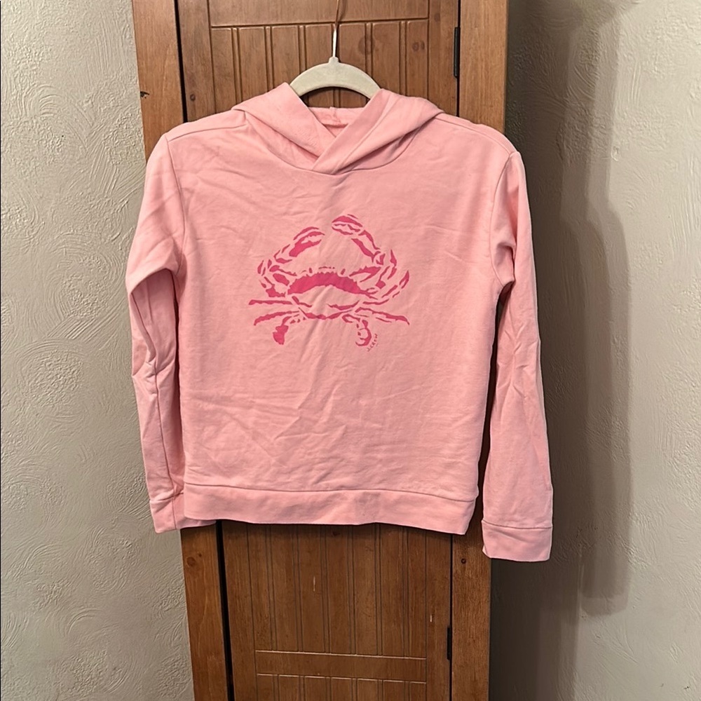 Crewcuts Pink Hoodie Sweatshirt Casual